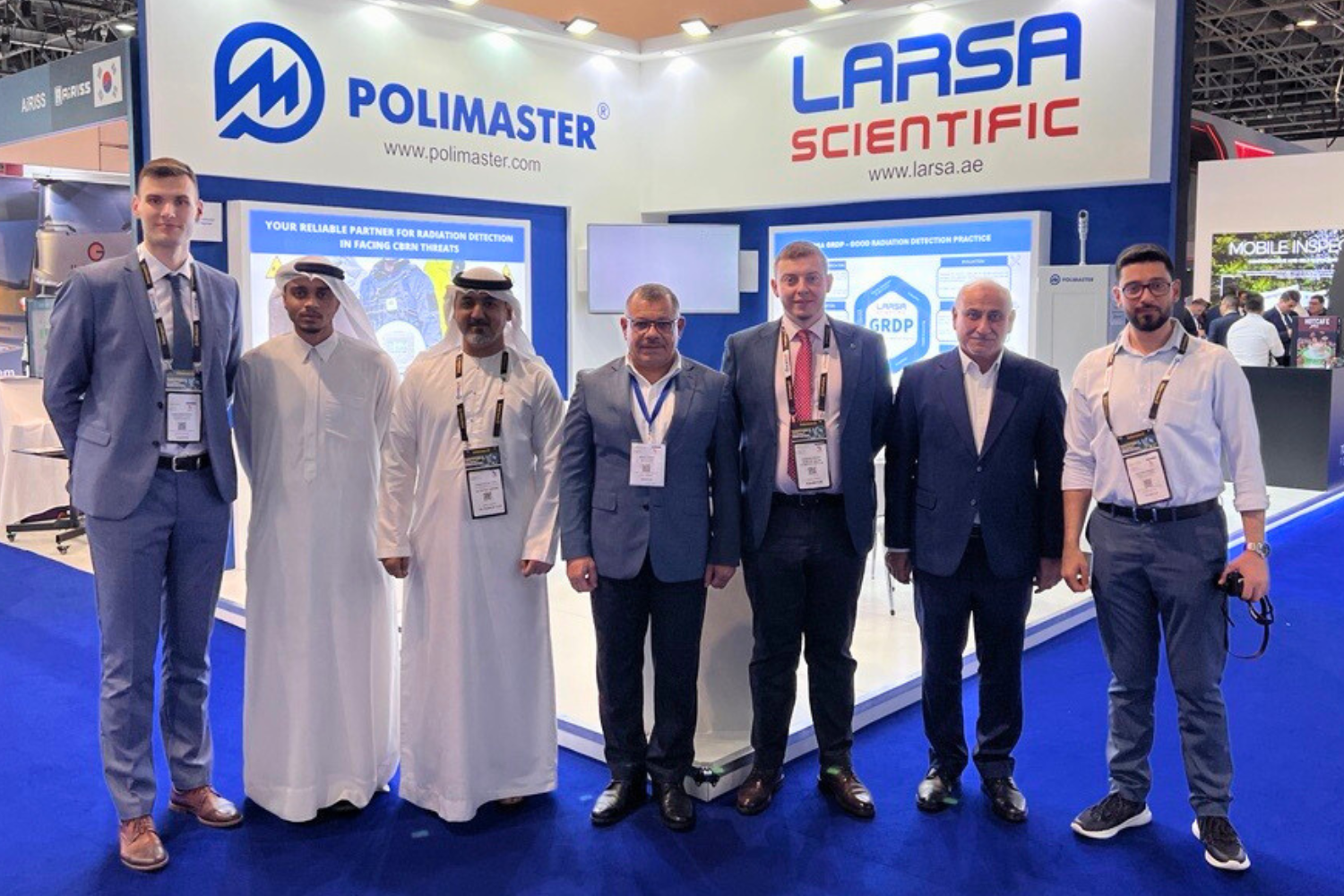 Polimaster at Intersec 2024 in Dubai