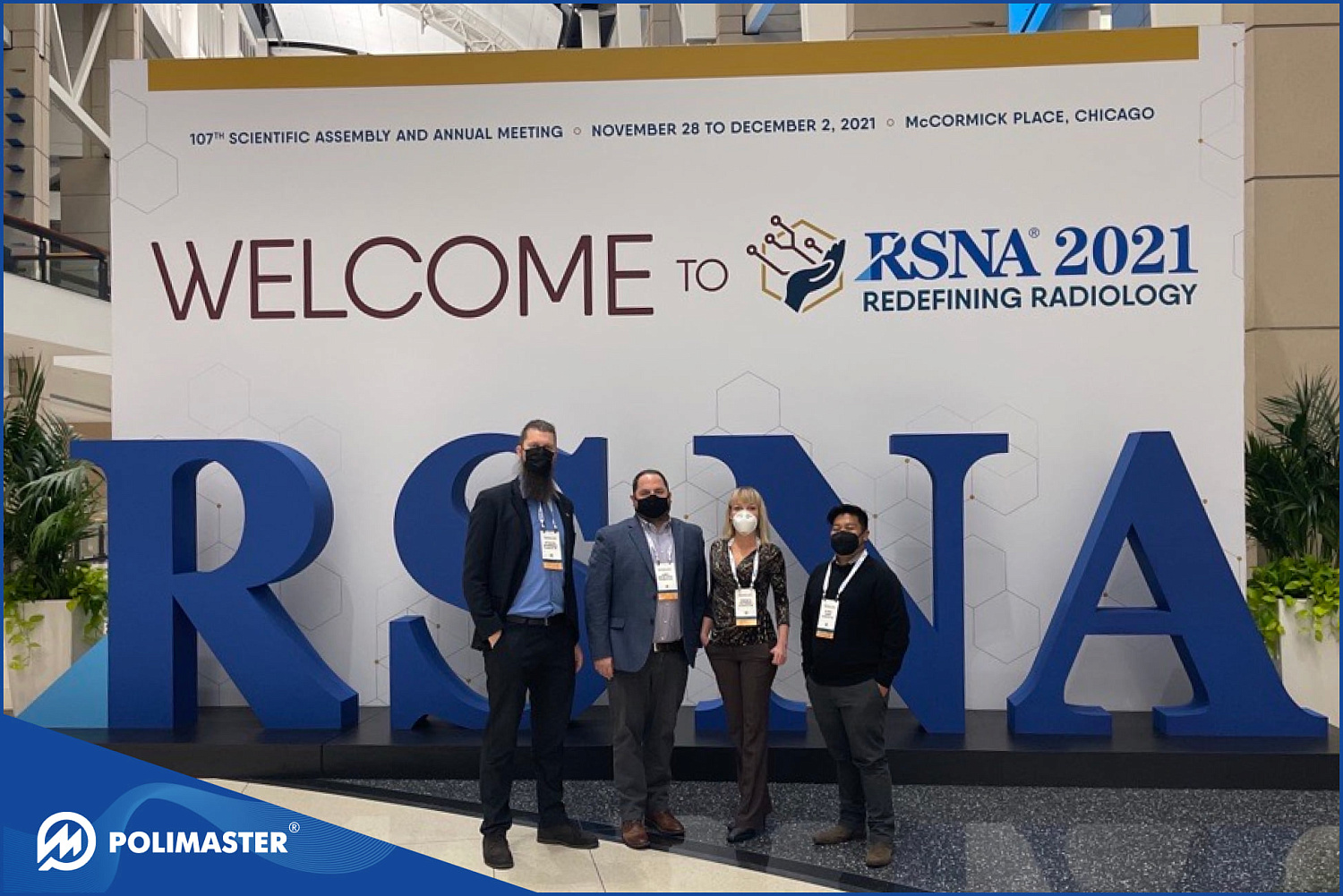 POLIMASTER at the RSNA21 in Chicago